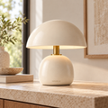 NAVZELIA Arc Ceramic Desk Lamp
